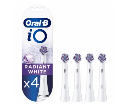 Końcówka do szczoteczek i irygatorów Oral-B iO Radiant 4 szt. Biały